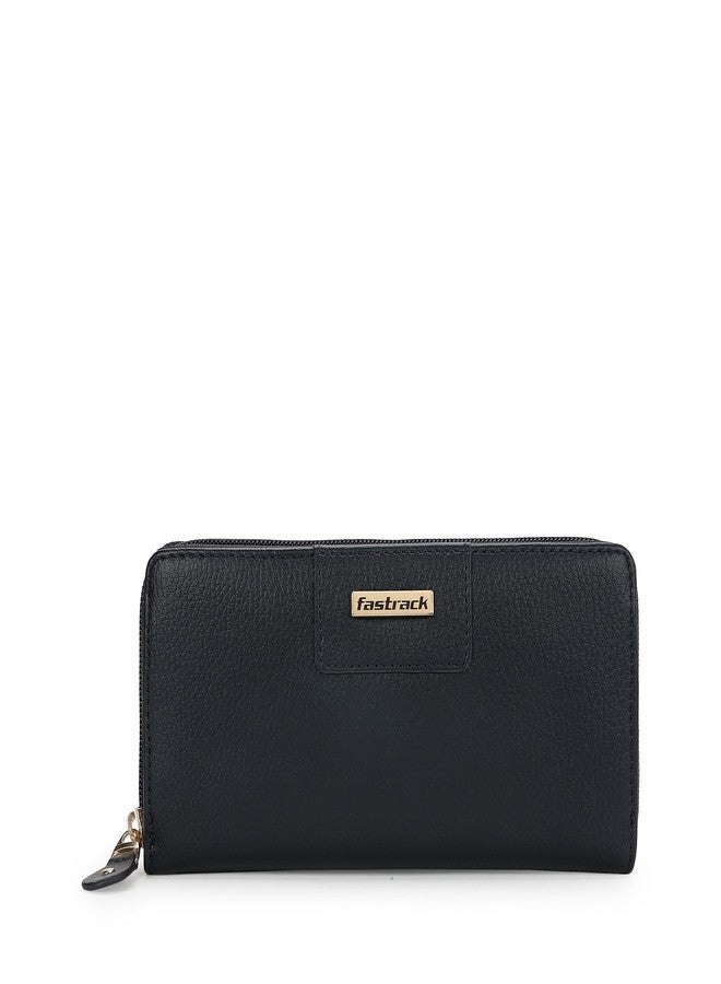 Fastrack Zip Around Wallet for Women, Girls and Ladies | with Multiple Card Holders | Ladies Purse Handbag | Wallets for Daily Casual Use | Trendy and Compact Wallets - Image 1
